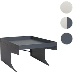 XL Mähroboter-Garage mit Pflanzkasten HWC-G60, Dach Unterstand für Rasenmäher, Metall 47x70x100cm ~ anthrazit