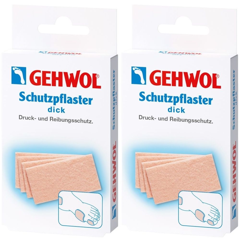 Gehwol Schutzpflaster Dick x2 2x4 St Pflaster