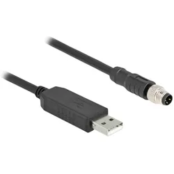 Delock M8 Serielles Anschlusskabel mit FTDI Chipsatz, USB 2. (1.80 m), Schnittstellenkabel
