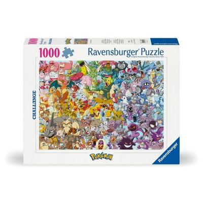 Erwachsenenpuzzle 1000 Teile - Challenge Pokémon