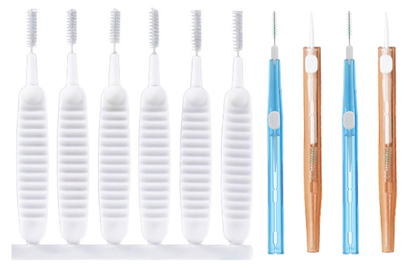 Dripio Set van 10 multifunctionele douchekop-reinigingsborstels van nylon