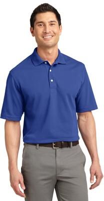 Port Authority K455 Rapid Dry Polo Shirt in Royal Blue size Small