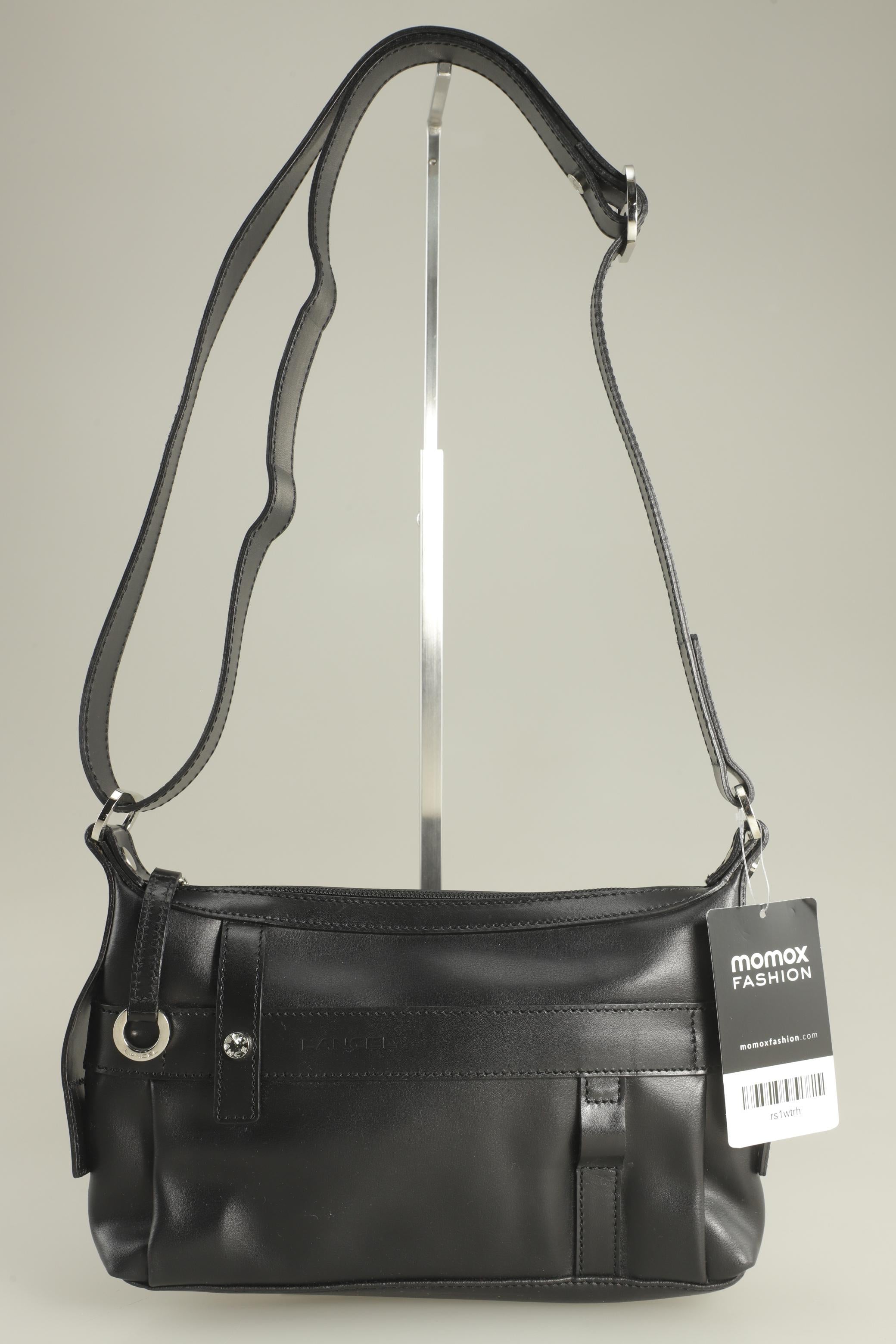 Lancel Damen Handtasche klein Leder, Schwarz, Leder / kein / Etikett - Second Hand