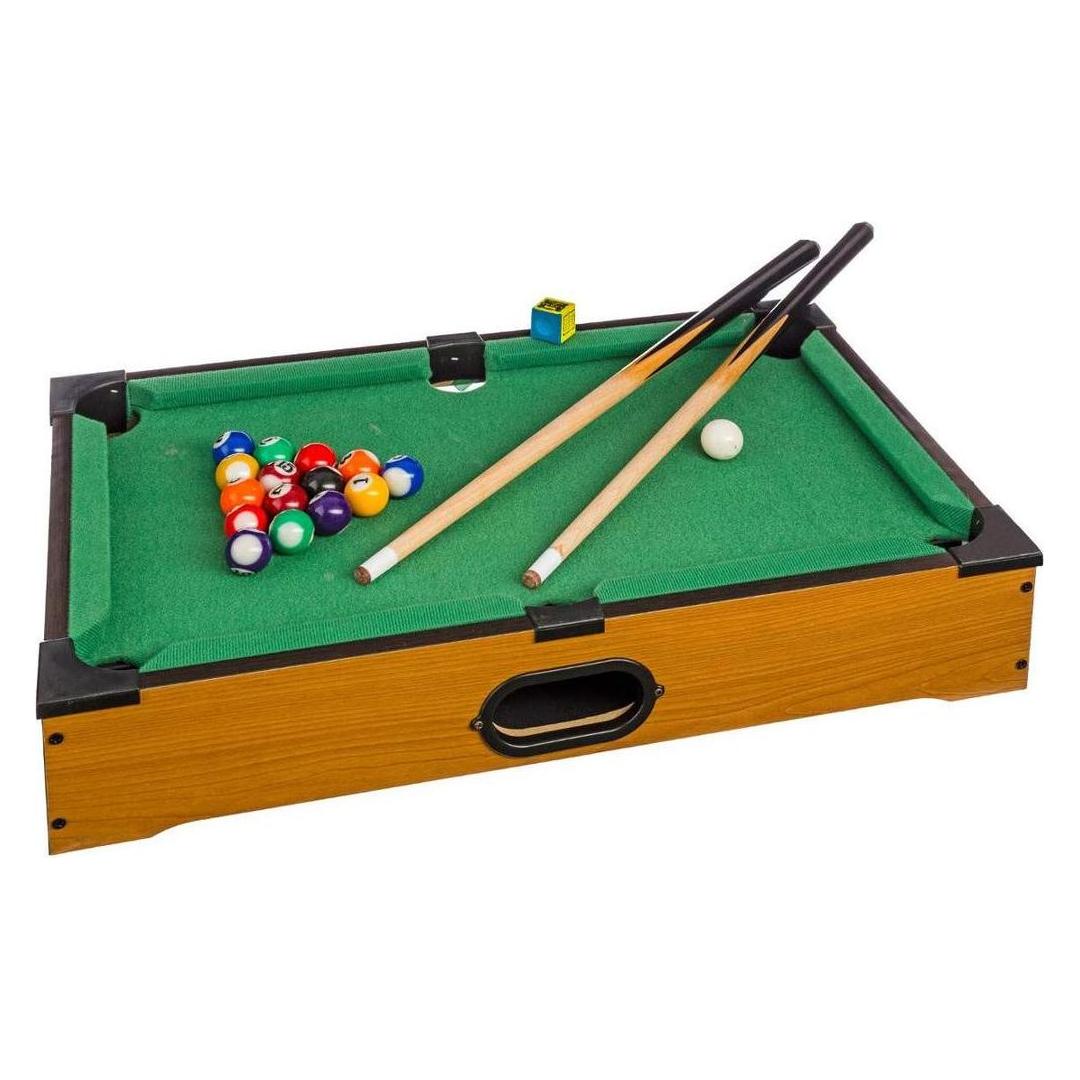 Atmosphera Mini-Billardtisch - 51 x 31 x 9,5 cm - Tragbares Billardspiel (62924118)