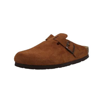 Hausschuh ROHDE "Rohde Hausschuhe Leder", Damen, Gr. 40, braun, Leder, Schuhe Hausschuh