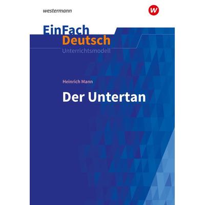 EinFach Deutsch Unterrichtsmodelle, Taschenbuch von Johannes Diekhans,Claudia Müller-Völkl,Michael Völkl, Schöningh Verlag in Westermann