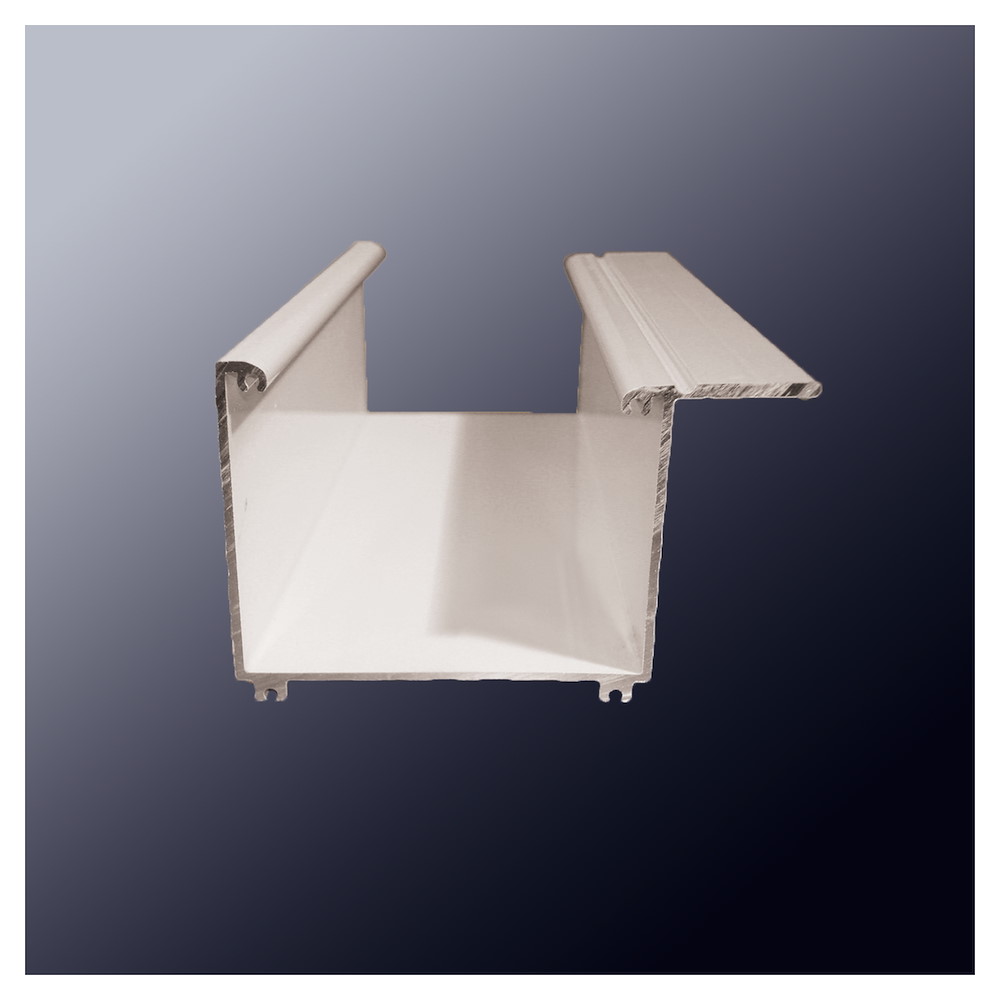 TETZNERJENT TJ90 Alu-Regenrinne 7100 mm, pressblank 16971504