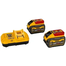 DeWalt, Werkzeugakku + Ladegerät, DCB118XY2-QW Tabless Akku-Starter-Set, 216 Wh (18 V)