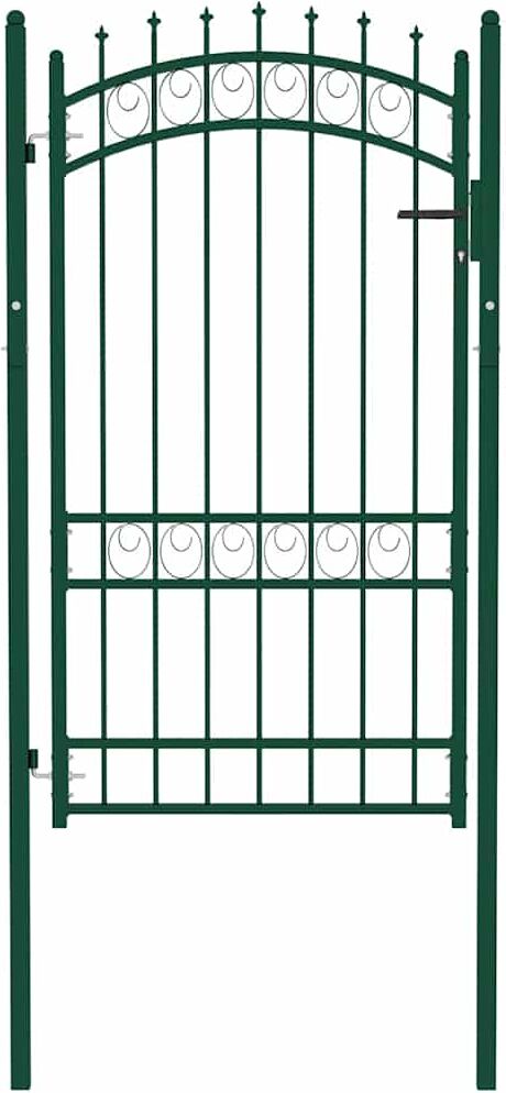 vidaXL Portails de clôture EMMEN 104 x 134,5 cm Verrouillable