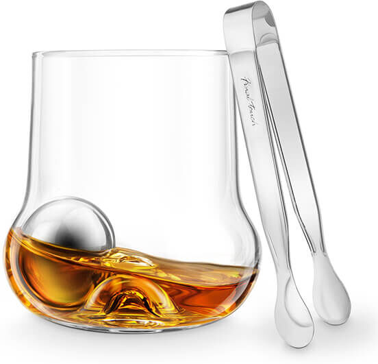 Bar Bespoke Final Touch 3 Piece Rock Roller Glass Set