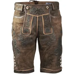 Kurze Wildbock Lederhose Jan