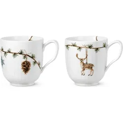 Kähler, Tasse, Hammershi Christmas Becher (330 ml, 4x)