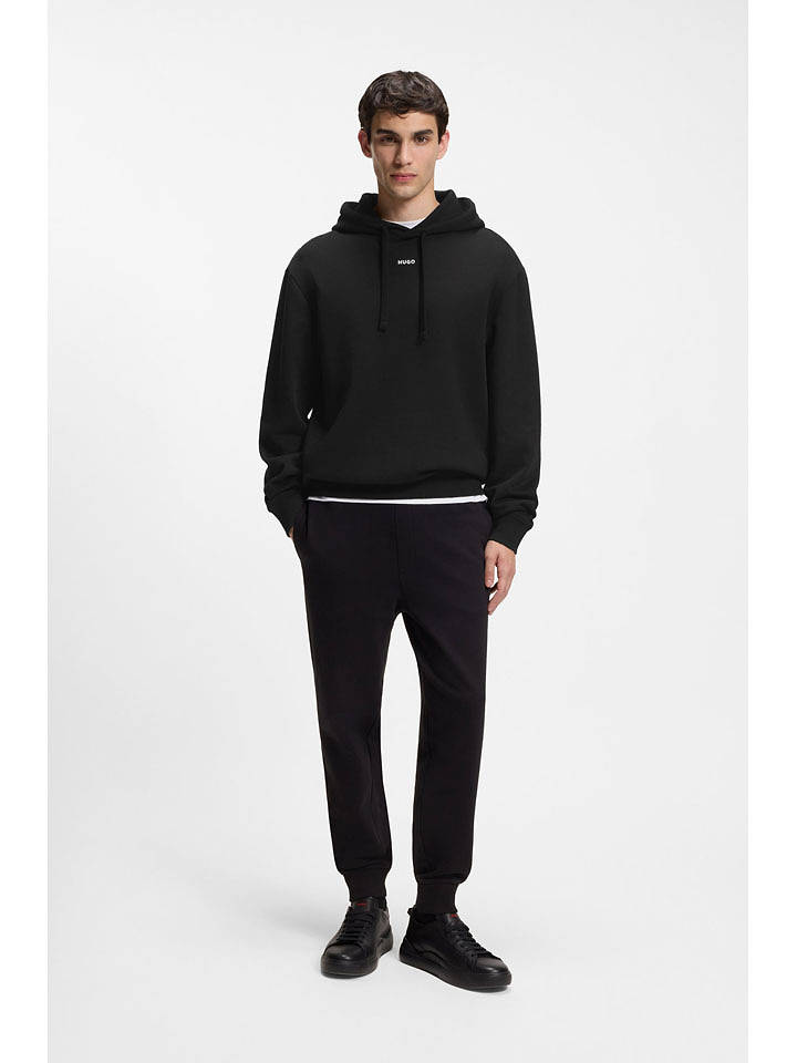 BOSS Hoodie "Dapo" in Schwarz - XXL