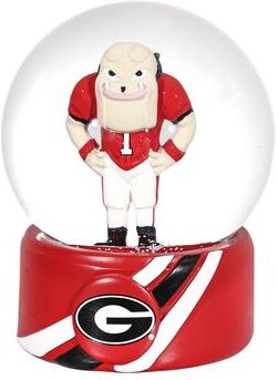 Evergreen University of Georgia 5 in. Glass Tabletop Snow Globe