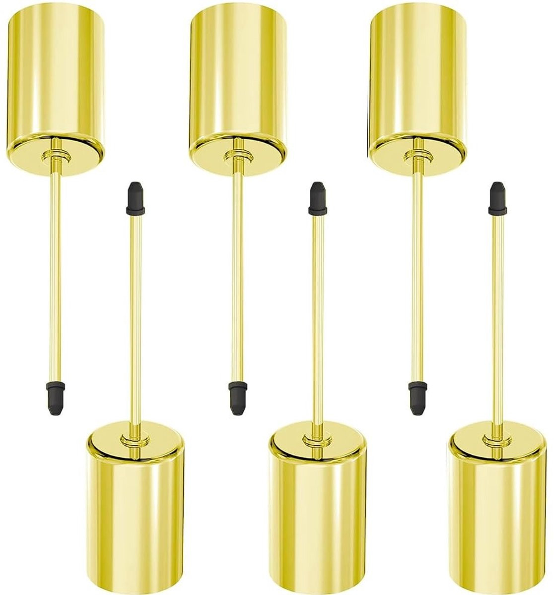NTHProducts Kaarsenhouder voor Advent - Goud - Decoratieve Kaarsenstandaard voor Stompkaarsen