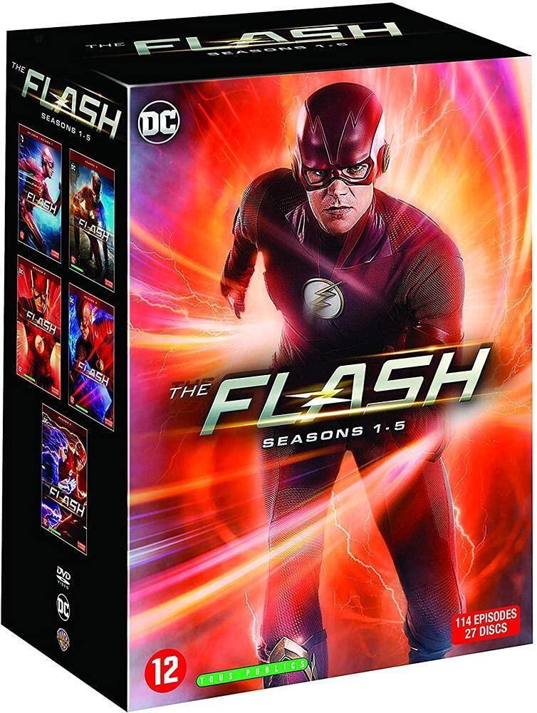 The Flash Coffret Seizoen 1 tot en met 5 met 114 afleveringen Warner Bros