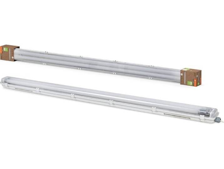Ledvance LED Deckenlampe Feuchtraumleuchte Submarine IP65 159cm 2 x 20W T8 4600lm Neutralweiß 4000K 120°