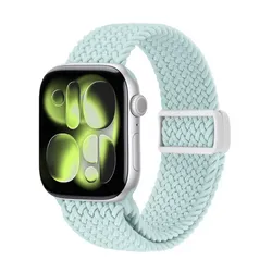 Crong Wave Band - gestrickt Armband für Apple Watch 38/40/41/42 mm (mátově blau)