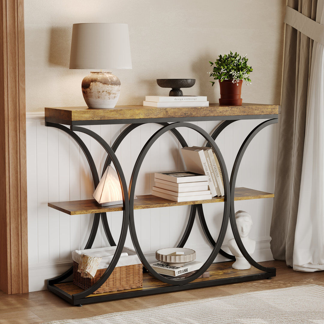 Rio Console Table Brown 79.9cm H X 100cm W X 30cm D
