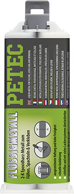 Petec Epoxy-Klebstoff Flüssigmetall (50 Ml) 97355 0.05l