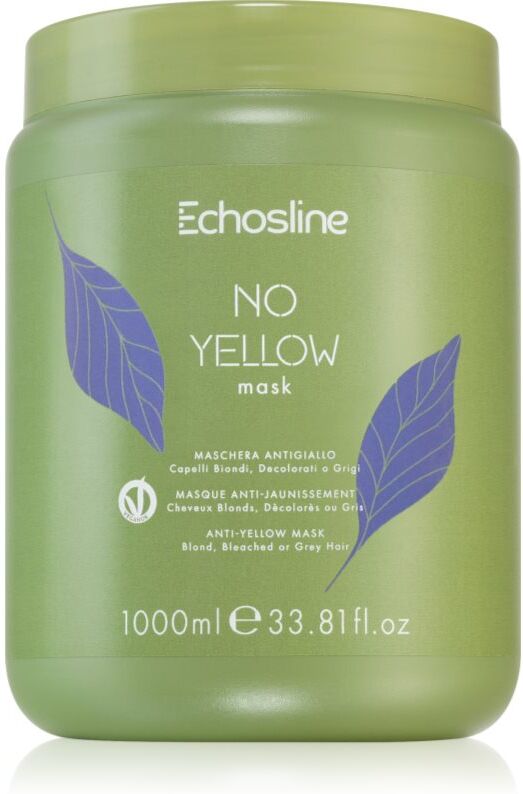 Echosline No Yellow Mask masque cheveux anti-jaunissement 1000 ml