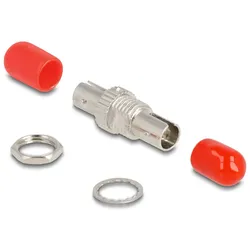 DELOCK LWL Kupplung ST Simplex Bu zu ST Simplex Bu Metall