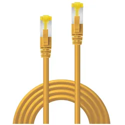 Lindy 30m RJ45 S/FTP LSZH Netzwerkkabel, Gelb Cat.6A Stecker,Cat.7 Rohkabel (S/FTP, CAT7, 30 m), Netzwerkkabel