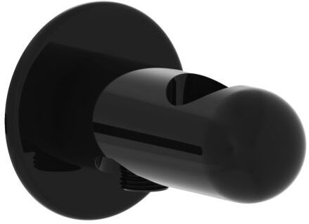 VitrA Liquid Wandanschlussbogen A4279539 1/2", mit integrierter Handbrausehalterung, schwarz hochglanz