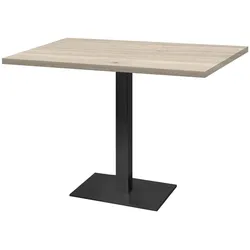 RestooTab - Tisch Milan 120x70cm Dekor Eiche ponty