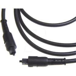 LWL TOS 6 - Toslink Kabel, Toslink Stecker, 1,5 m