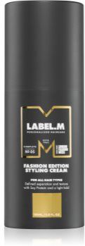 label.m Fashion Edition creme styling para todos os tipos de cabelos 150 ml. Fashion Edition