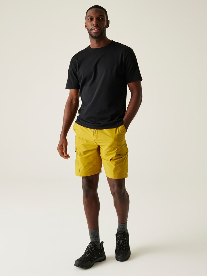 Regatta Funktionsshorts "Mallen" in Senfgelb - XL