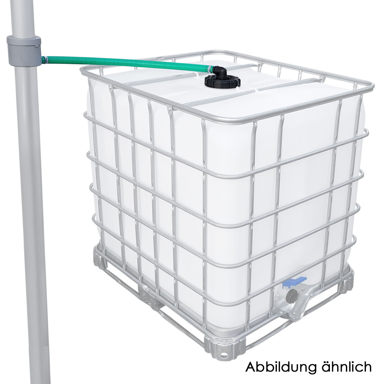 REKUBIK IBC Deckel Einlauf für 80m² Füllautomat de luxe Garantia inkl. Verbindungsset DN 225