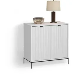 KOMMODE Aterno Weiß mit 2 Türen