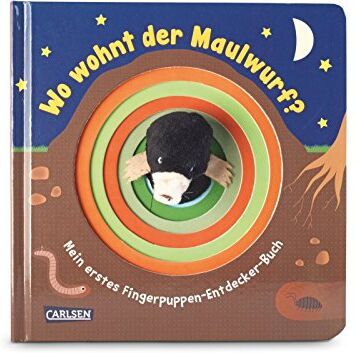 Jodie Parachini - Fingerpuppen-Bücher: Wo wohnt der Maulwurf?: Mein erstes Fingerpuppen-Entdecker-Buch - Preis vom 11.10.2026 15:43:13 h
