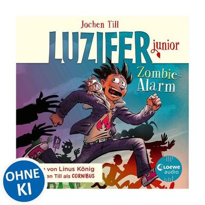 Luzifer junior (Band 12) - Zombie-Alarm - Jochen Till, Audio, 9783949473562