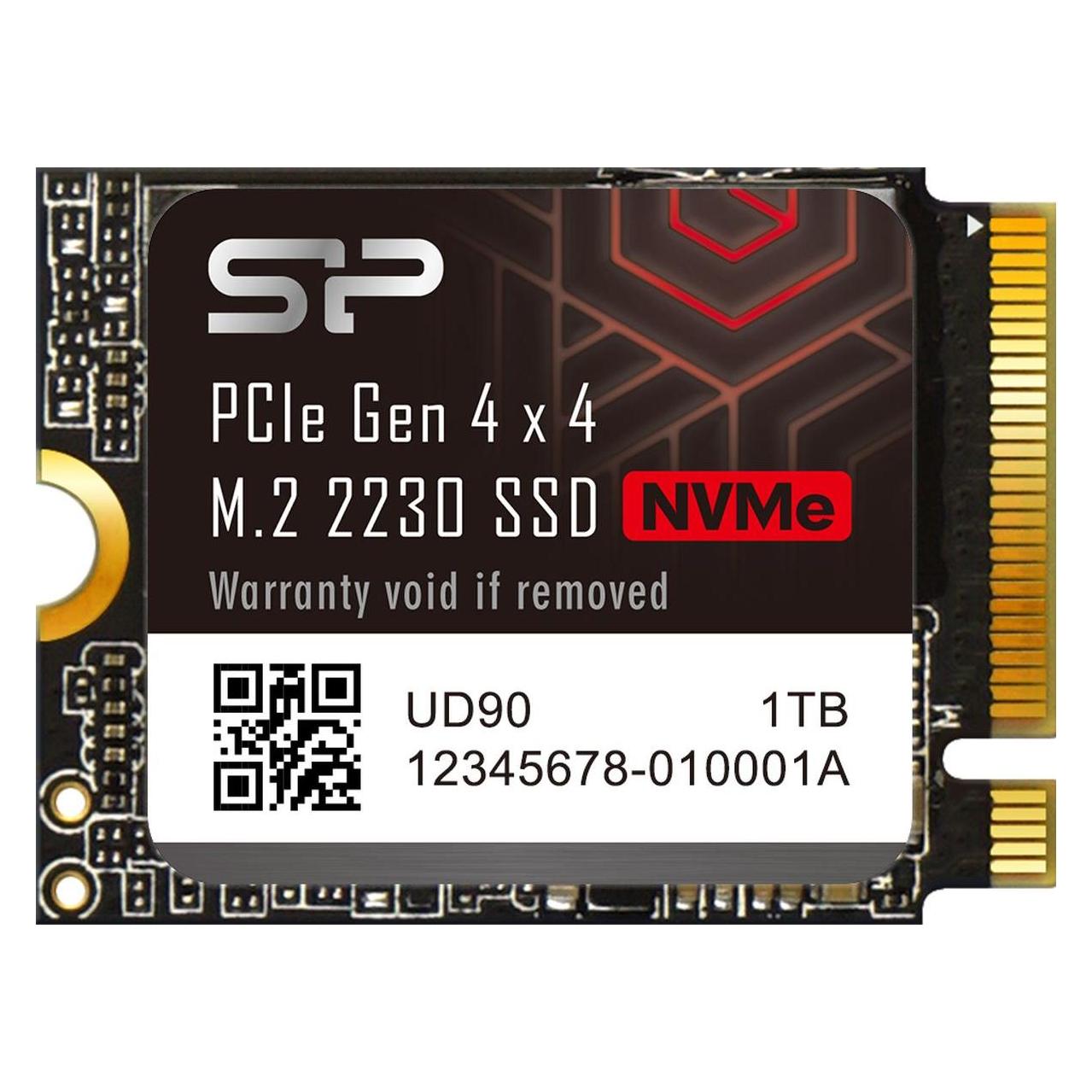 Silicon Power Dysk SSD UD90 1TB M.2 2230 PCIe NVMe (1000 GB, M.2 2230) (SP01KGBP44UD9007)