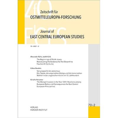 Zeitschrift für Ostmitteleuropa-Forschung (ZfO) 70/2 / Journal of East Central European Studies (JECES), Taschenbuch von , Verlag Herder-Institut,