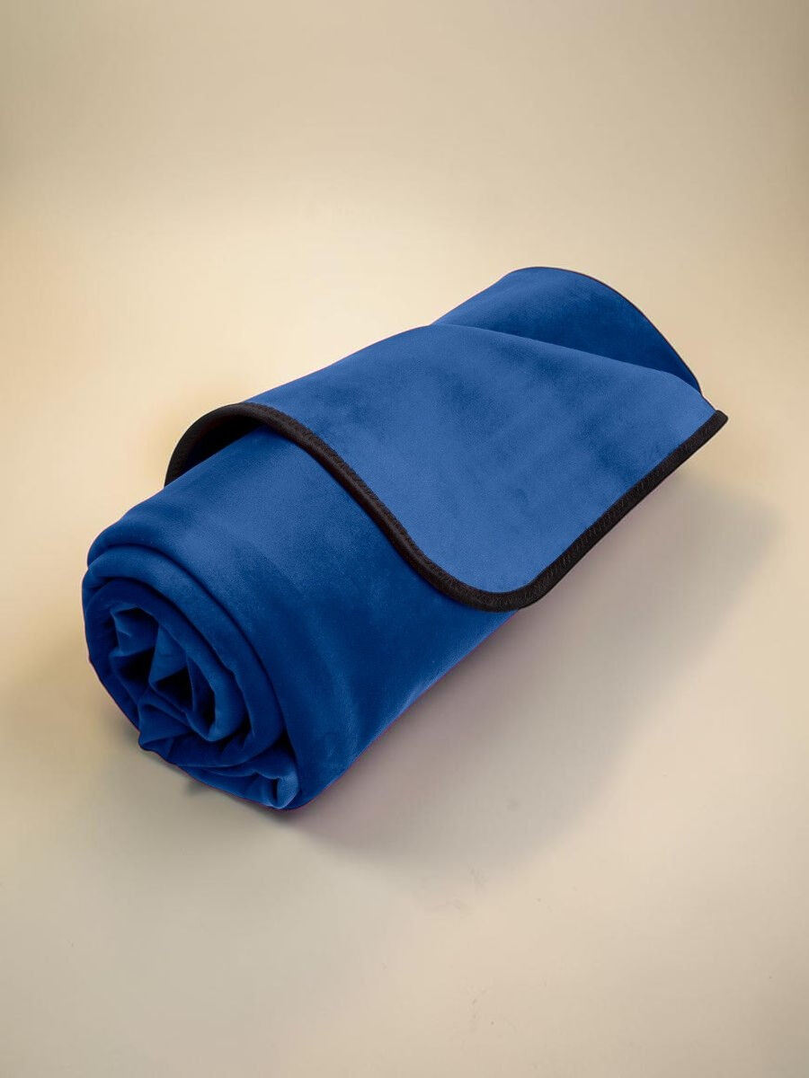 Liberator Fascinator Throw Mini Bleu