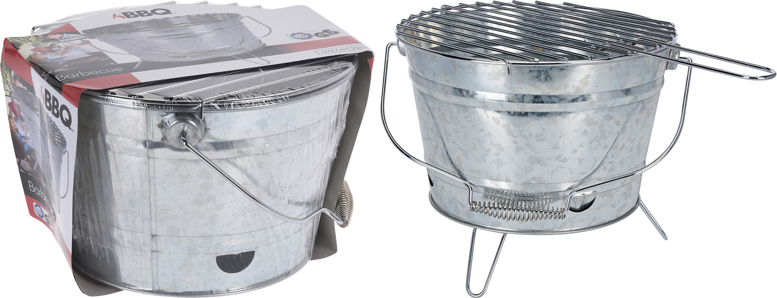 HTI-Living Grill Greg tabletop houtskoolbarbecue voor in de tuin