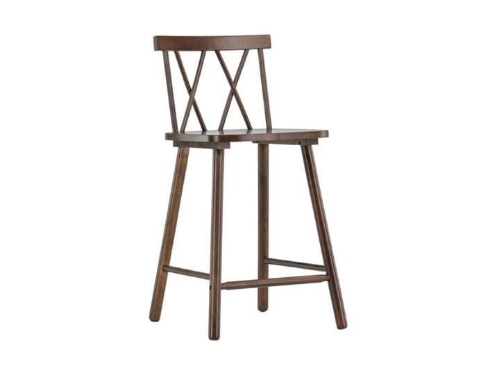 Massivholz Barstuhl „Mollöström“ Mocca VE DESIGN