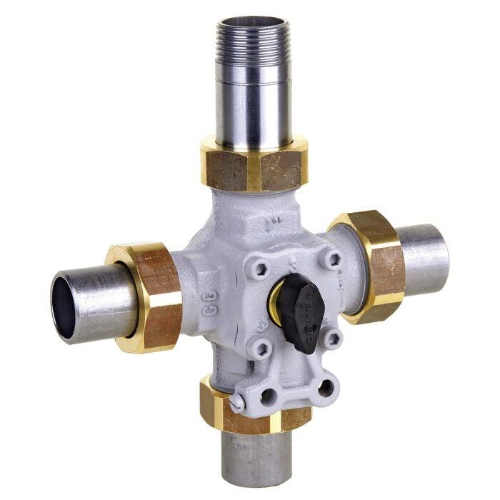 Honeywell Vierwege-Kompakt-Mischer ZRK25 kvs 8,5, PN 6, Grauguss