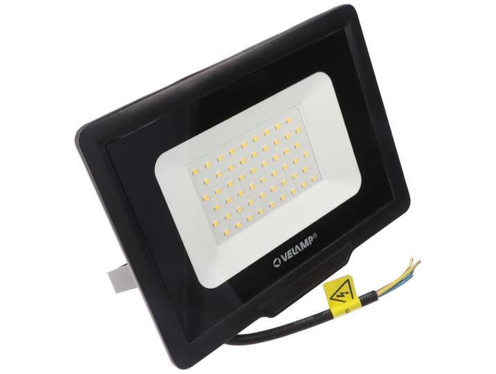 Velamp PADLIGHT5, SMD LED spot, 50W IP65, zwart 4000K