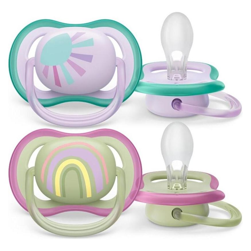 Philips Avent Avent Ultra air 2pcs 0- 6 m Baby (2x, 0 - 6 Monate) (SCF085/59)