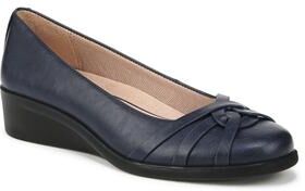 Women's Jorie Flat by LifeStride in Lux Navy (Size 12 M)