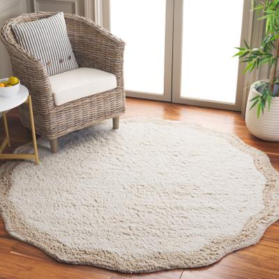 SAFAVIEH Hand-Tufted Vermont Diyanka Transitional Wool Rug