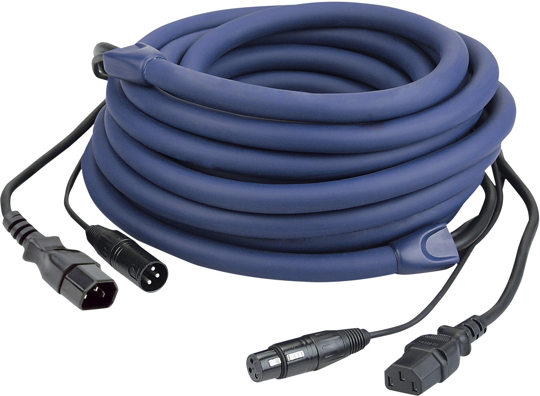 DAP Audio Fp12 – Iec/xlr M – Iec/xlr F – Dmx / Stromversorgung 1,5 M