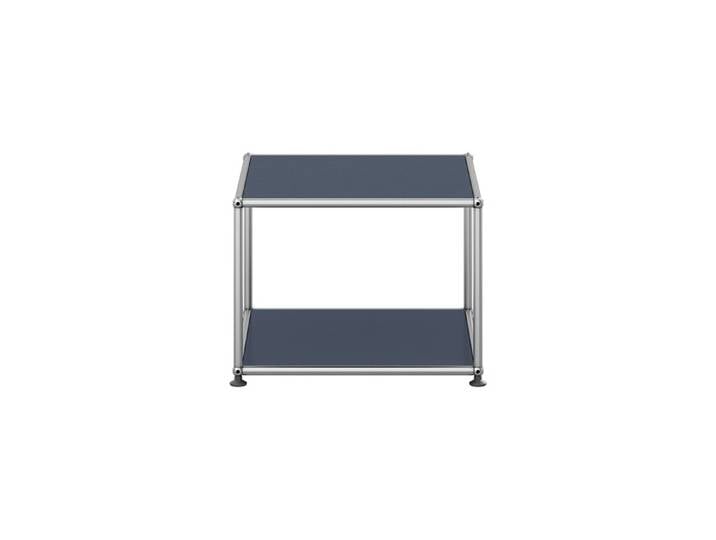 USM Haller Beistelltisch M22 anthrazitgrau offen T 523 cm 52.3x39x52.3