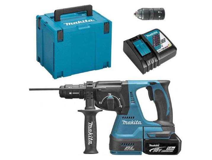 Marteau Perforateur MAKITA DHR243RTJ à Batteries LXT 18 V SDS-Plus
