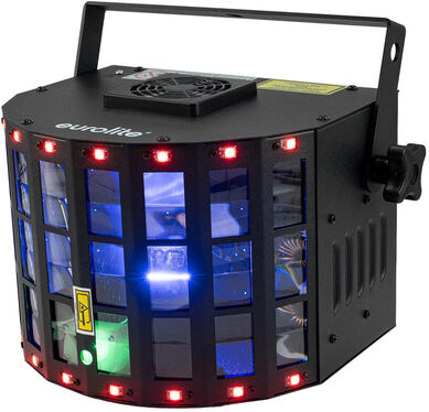 EuroLite LED Laser Derby MK3 AIR Mattschwarz